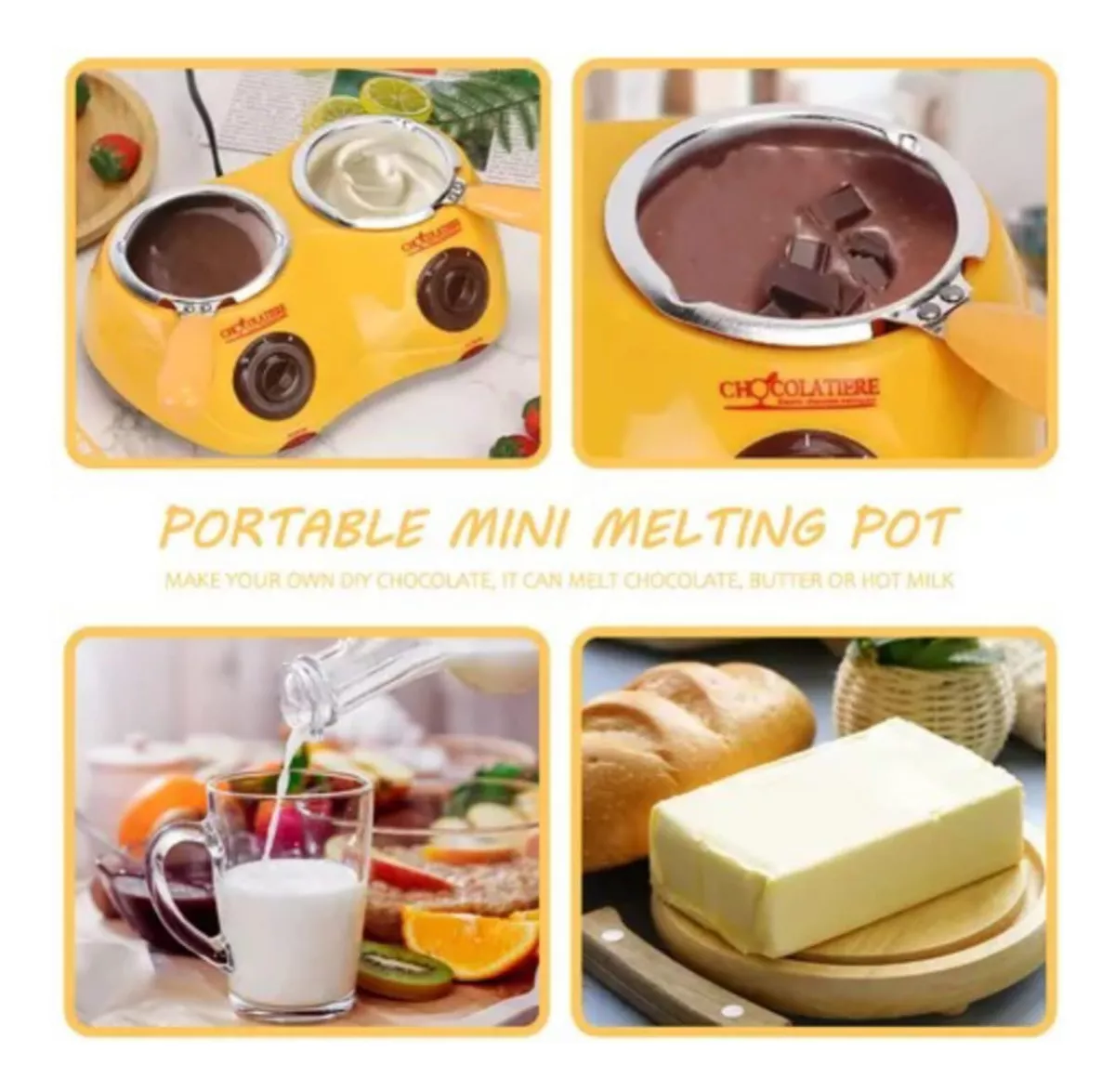 Miniatura 3 de Fundidora Doble de chocolate